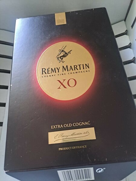 Remy Martin XO Cognac.