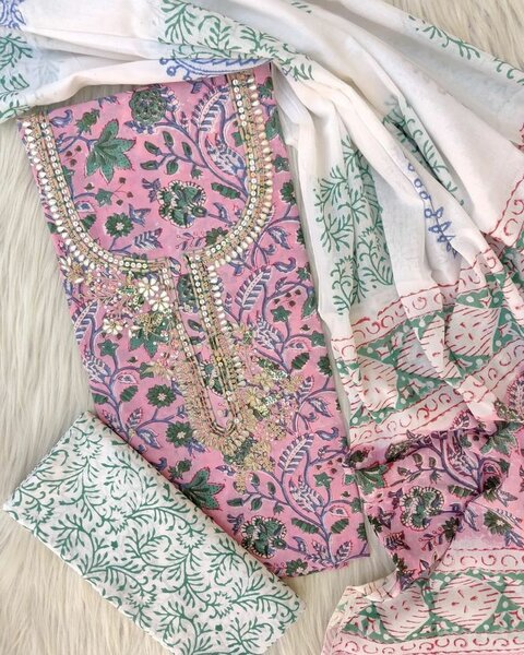 Cotton 3 Peace Suit