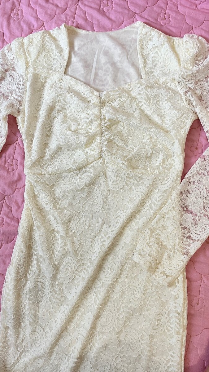 Платье белый