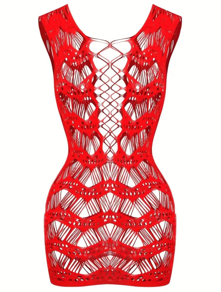 Half body fishnet stocking