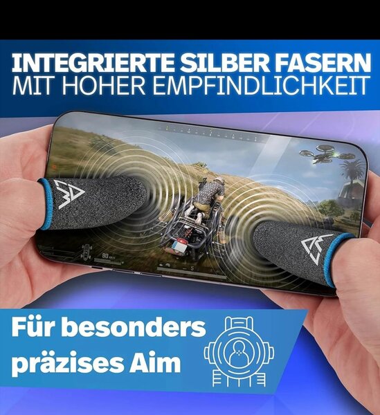 Manchons de Jeu Tactiles pour Écran