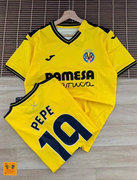 Ensemble maillot foot Villarreal CF