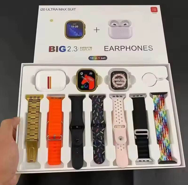 Ensemble montre et écouteurs I20