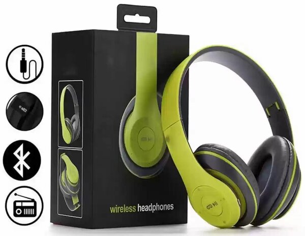 P47 Wireless Bluetooth Foldable Headset With Microphone
