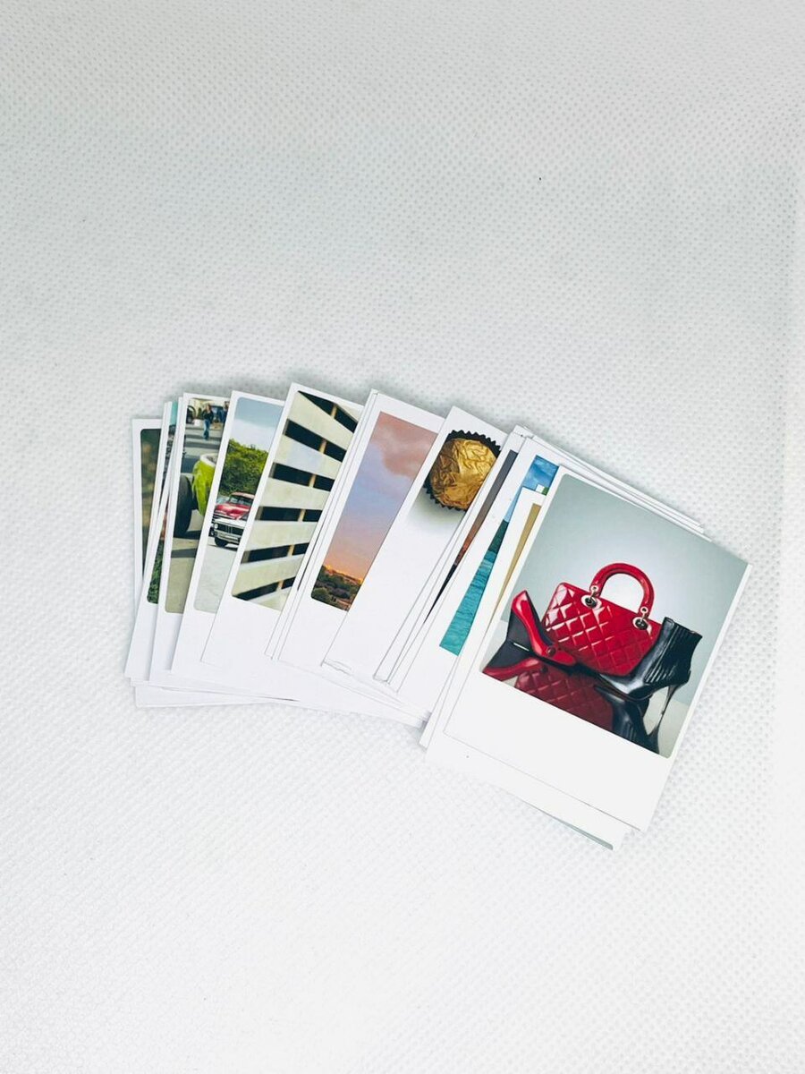 24 petites photos instantanée