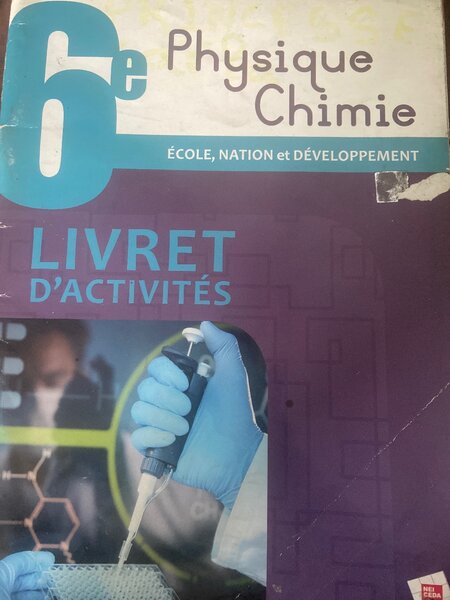Livret d'Activités Physique-Chimie 6e