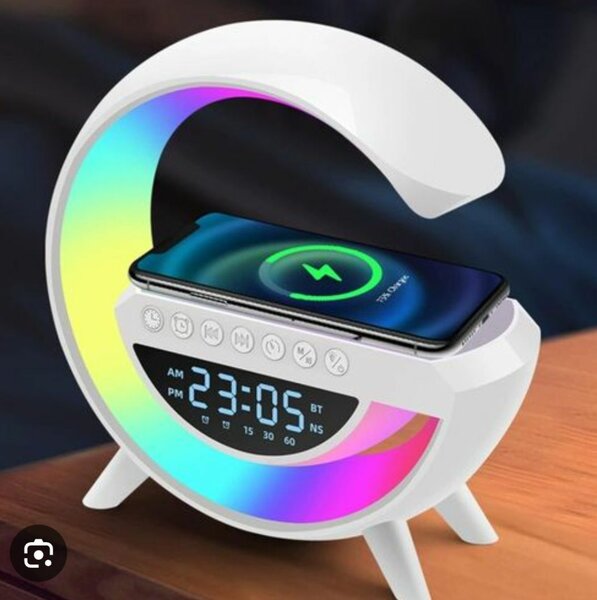 Réveil LED Bluetooth avec Chargeur