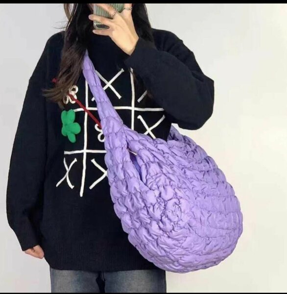 Sac bandoulière matelassé