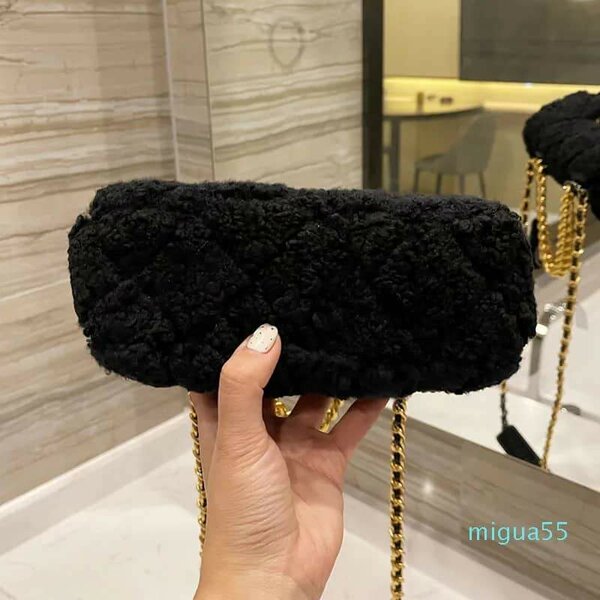 BLUT TWEED 19 FLAP SATCHEL WITH CHAIN STRAP