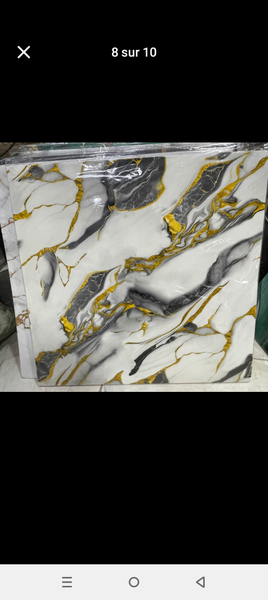 Carrelage effet marbre élégant