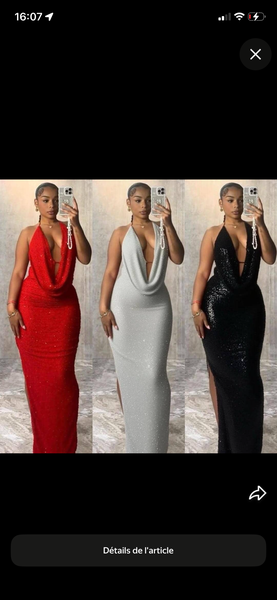 Robe soirée élégante