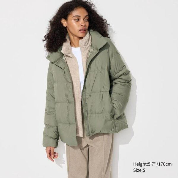 Куртка кокон uniqlo