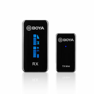 Boya BY-XM6-S1 Mini Wireless 1-Person Microphone System With 3