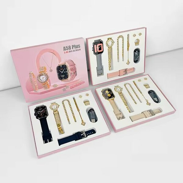 A58 Plus SmartWatch (Lady's Gift Box)