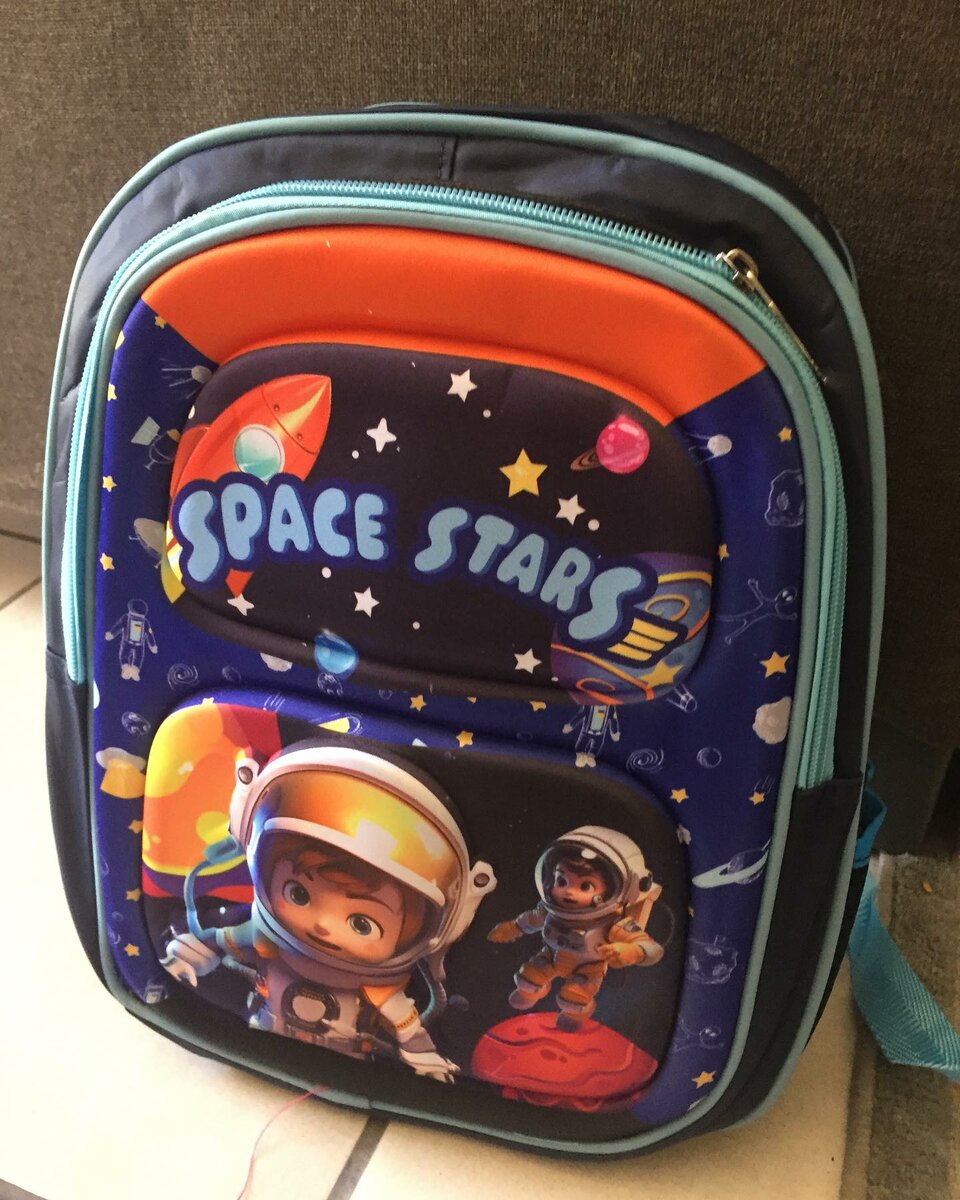 Kids character school bag