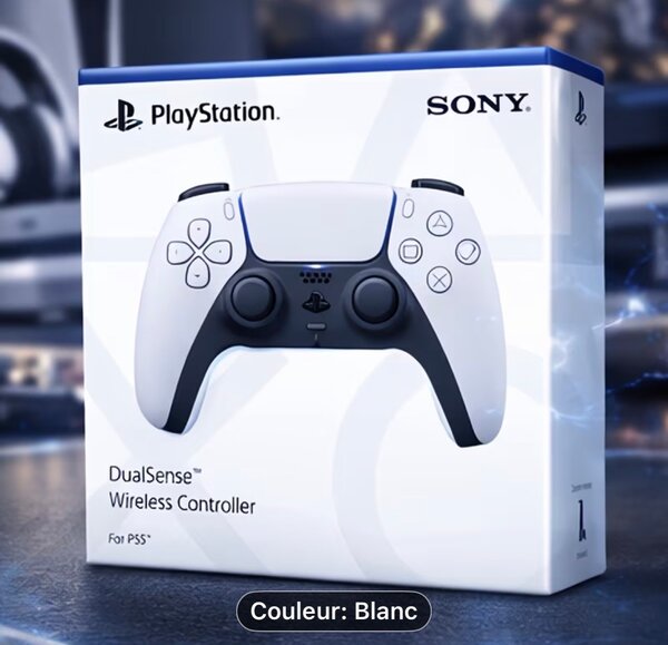 Manette PS5 DualSense Sans Fil