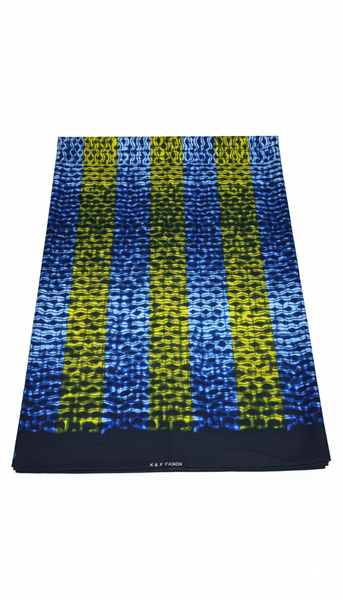 Tissu Wax Coloré en Coton