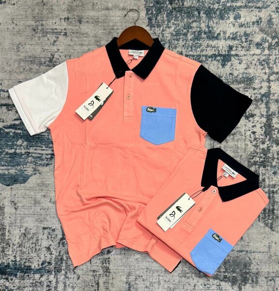 Polos colorées unisexes