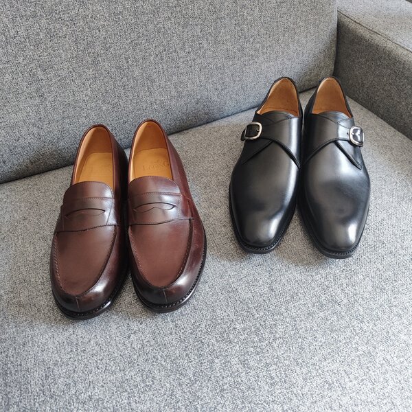 Men's Leather Loafers & Monk Straps