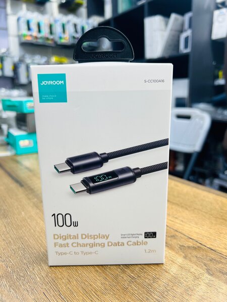 Joyroom 100W Type-C to Type-C Digital Display Data Cable