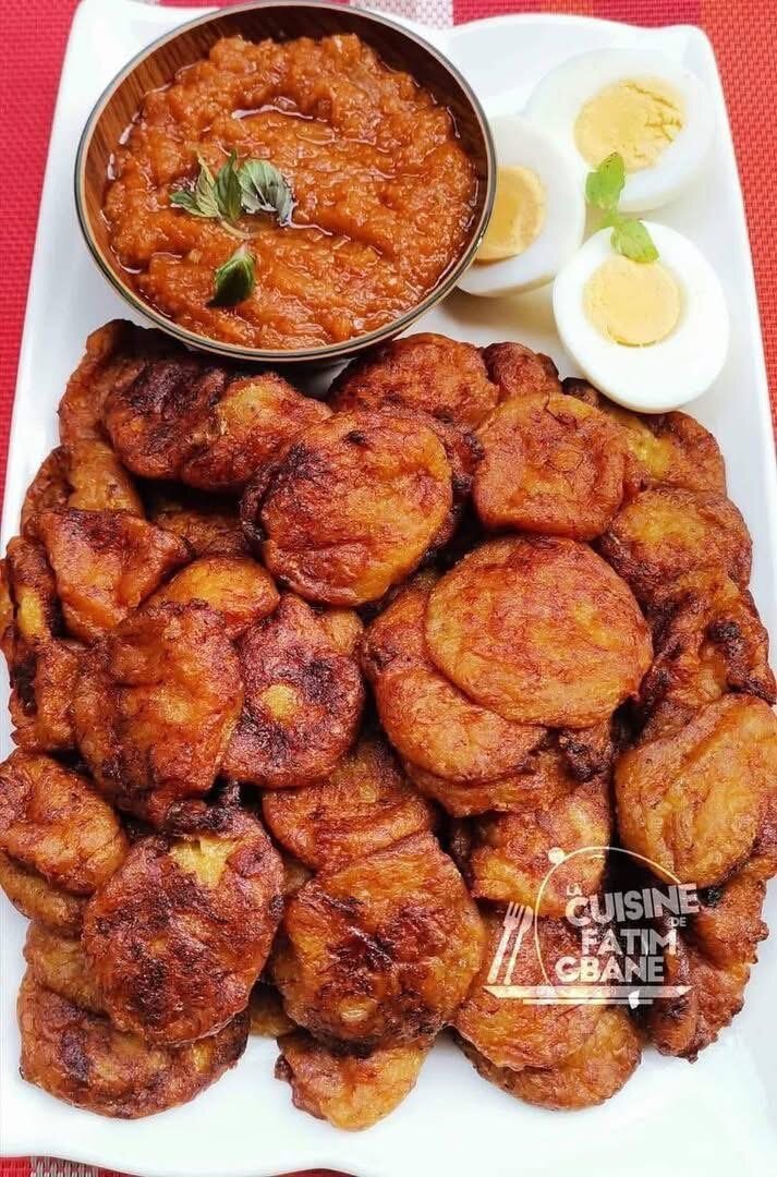 Beignets de banane plantain