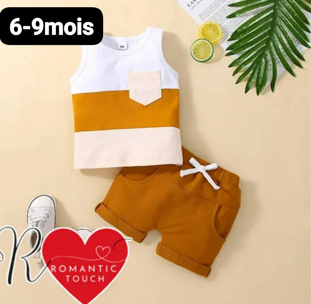 Ensemble Bébé Été Mode
