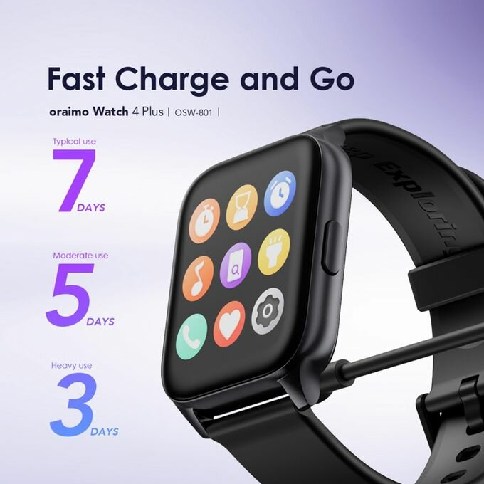 Oraimo Watch 4 Plus HD