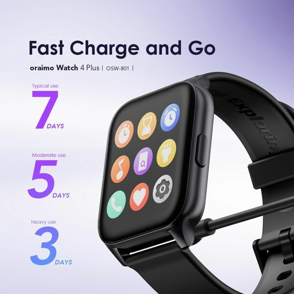 Oraimo Watch 4 Plus HD