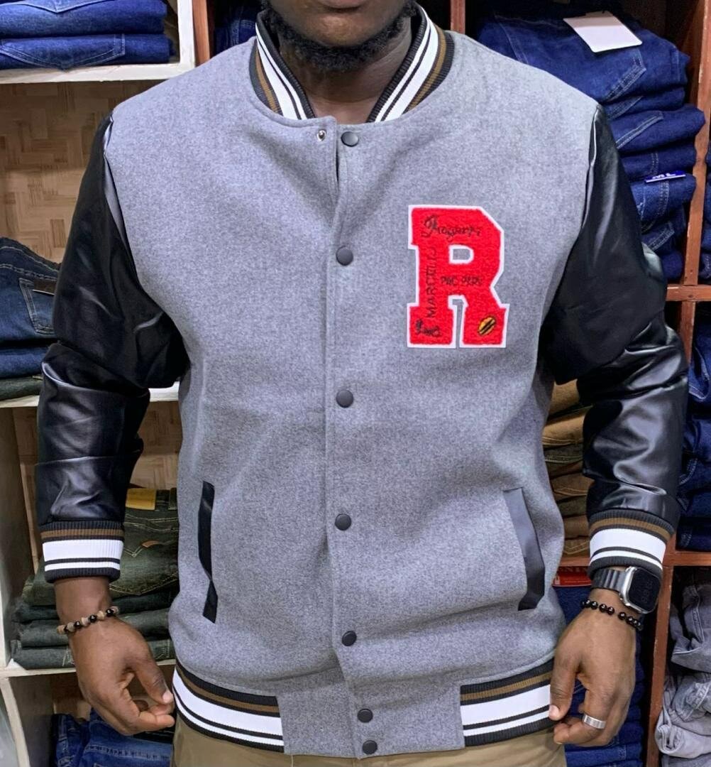Veste universitaire style varsity