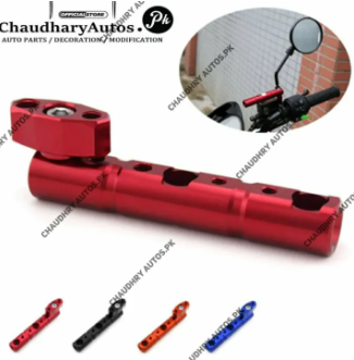 Motorcycle MIRROR EXTENSION ROD FOR EXTRA GADGETS