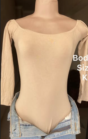 Fashionable women's bodysuit  size:M