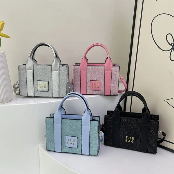 Sac à main pailleté chic