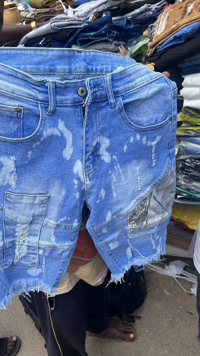 Shorts en jean décontractés