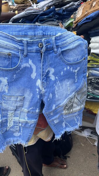 Shorts en jean décontractés