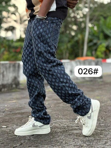 Pantalon décontracté imprimé