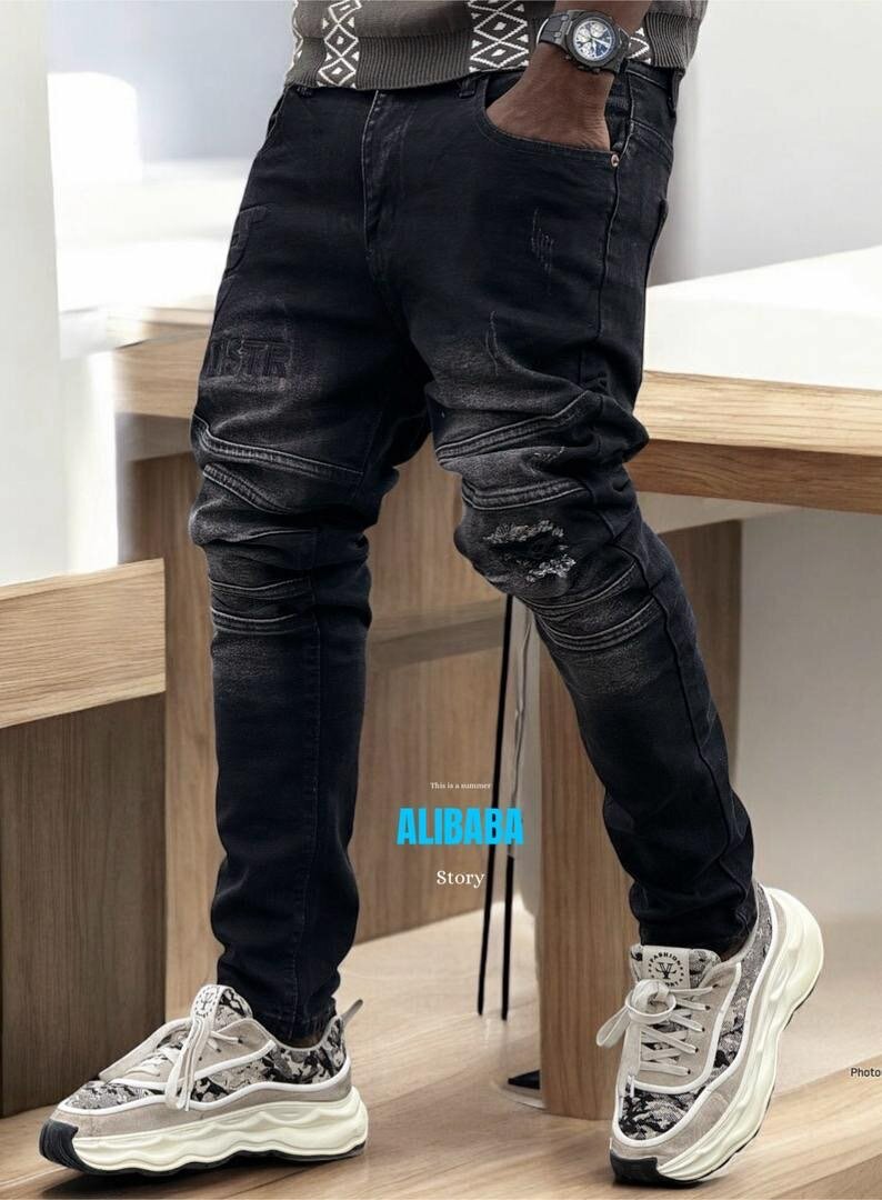 Pantalons Cargo en Jean Homme