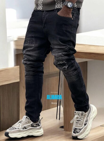 Pantalons Cargo en Jean Homme