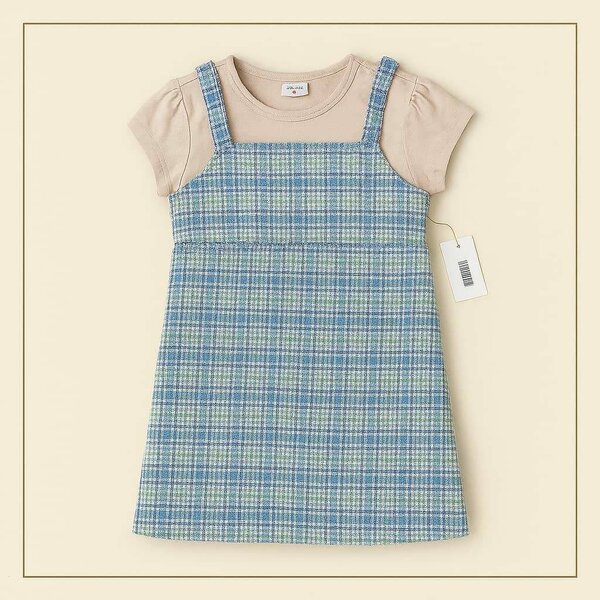 Robe chasuble pour filles