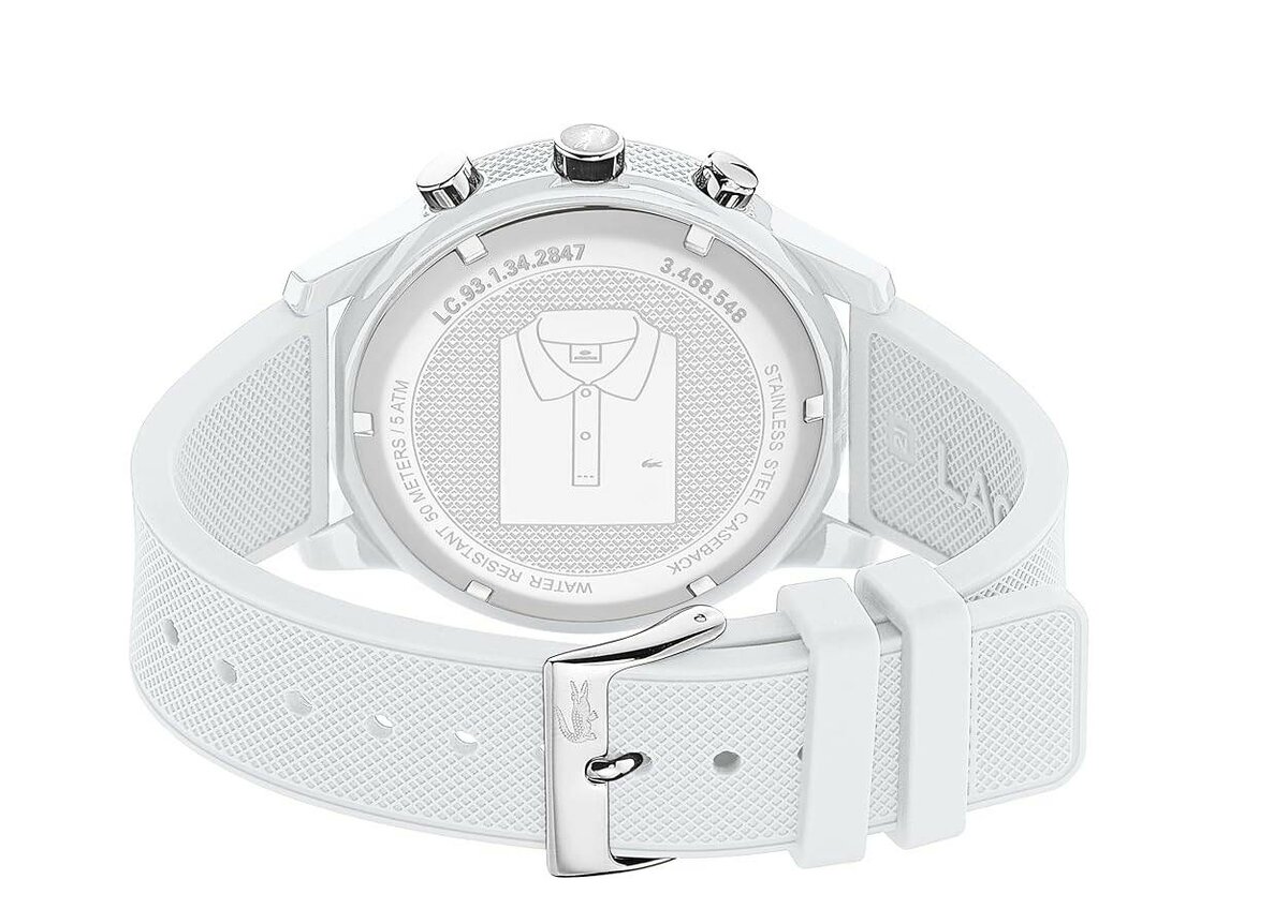 Montre Blanc Lacoste Mixte