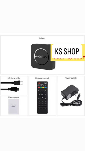 Box TV Android 4K HD