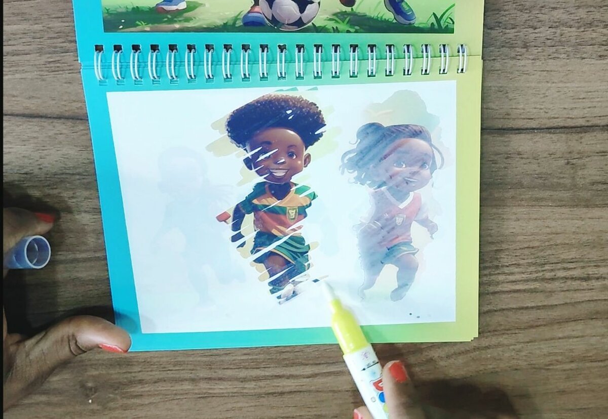 Livre de coloriage magique CAN