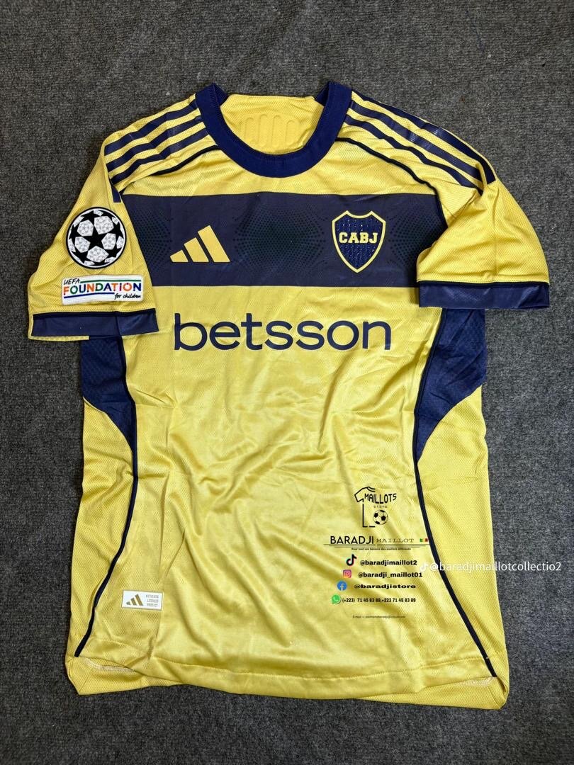 Maillot de football jaune CABJ