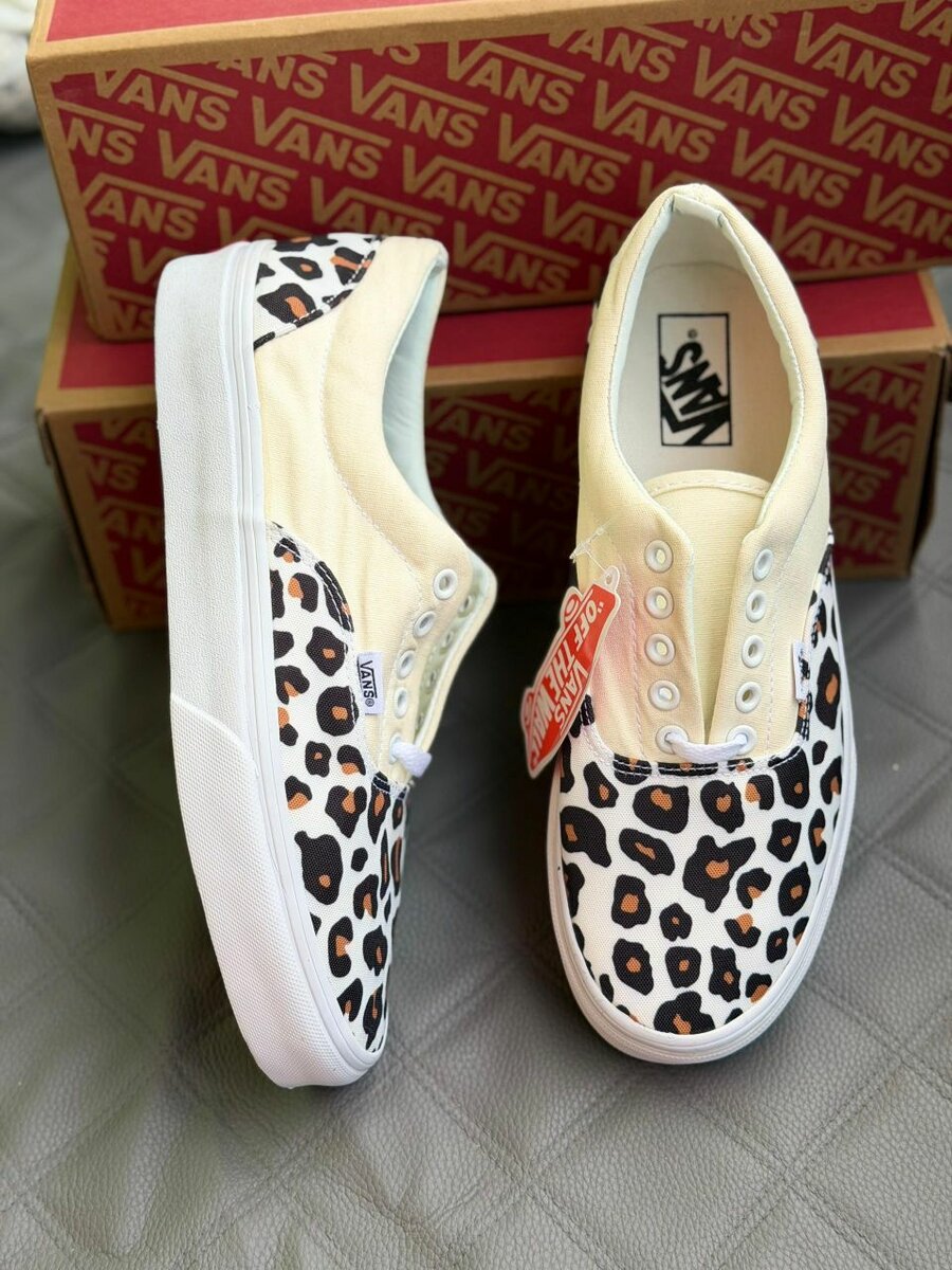 Vans Baskets Léopard Unisexe