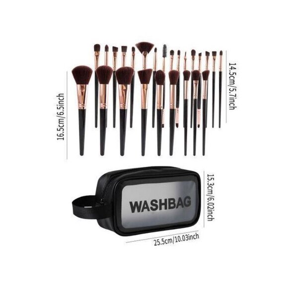Set de pinceaux maquillage pro