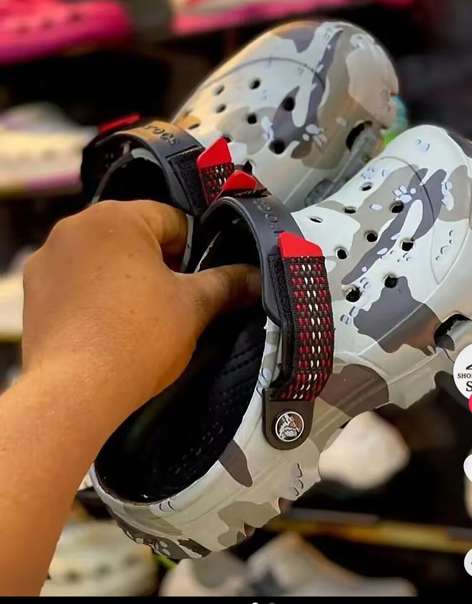 Sabots camouflage tendance