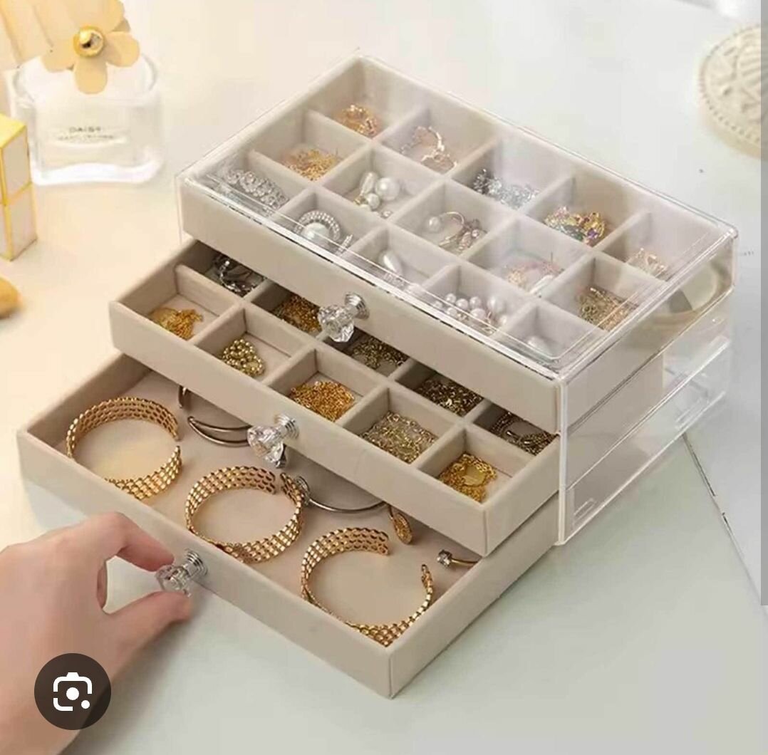 Boîte de rangement bijoux