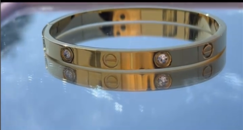 women's bracelet gold plated