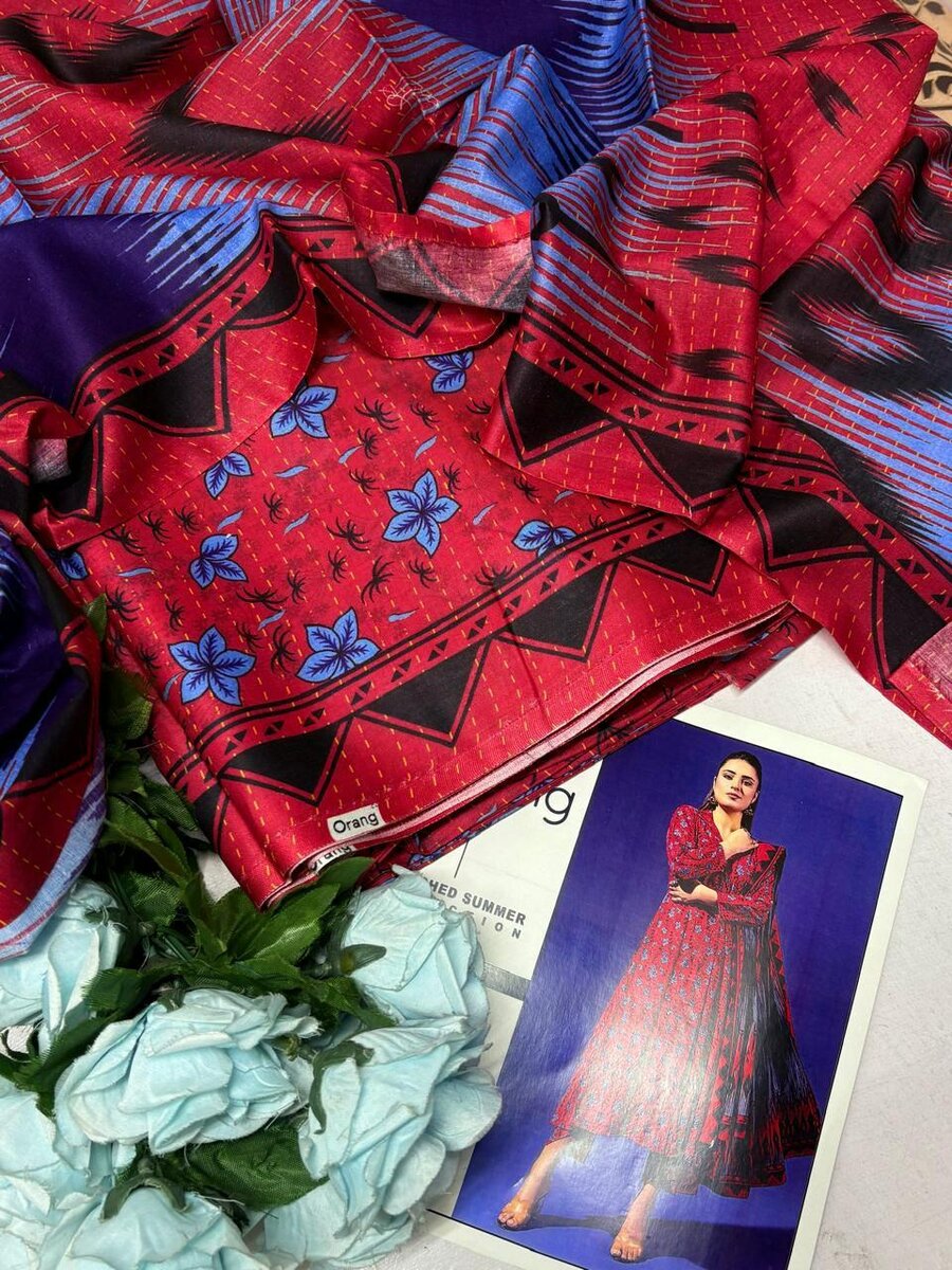 3pc lawn summer collection DC free