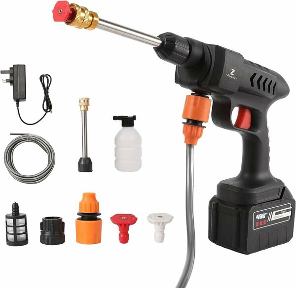 Rechargeable High Pressure Car / Motor washing Gun