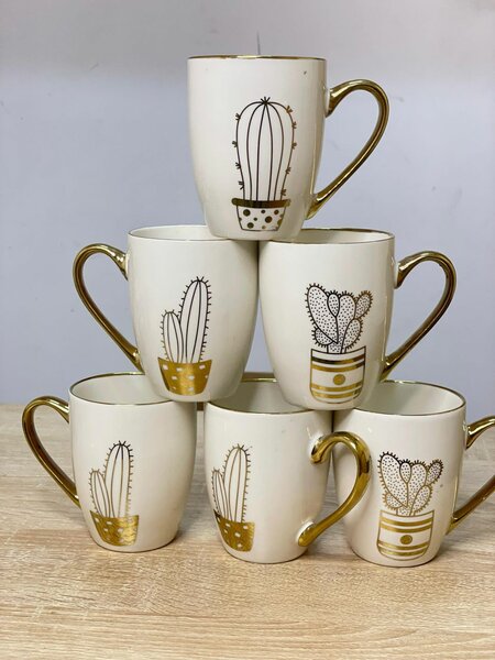 Belle tasse 6 pièces